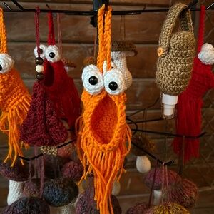 Handmade crochet yip yips